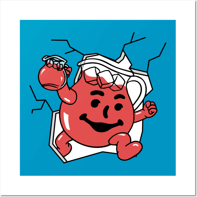 Kool Aid Man Wall Art by alexwahlberg